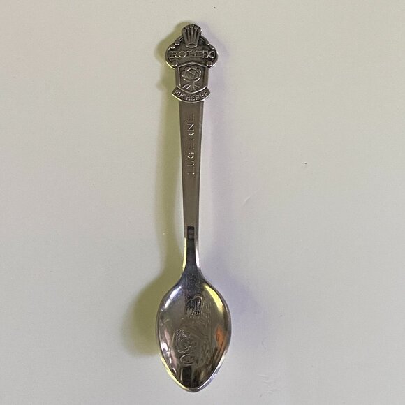 Rolex Bucherer Lucerne Spoon vintage souvenir teaspoon from Switzerland